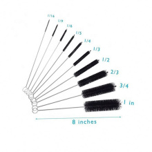 Tube Cleaner Nylon Pipe Cleaning Brush Set Bottle Cleaner Brush  for Drinking Straws Glasses Keyboards